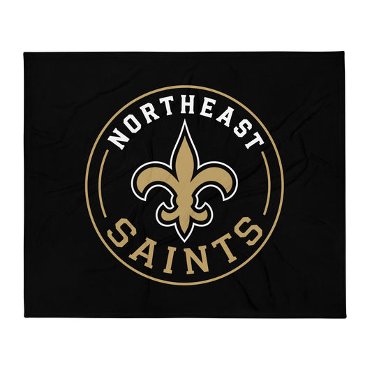 Throw Blanket | The St Stephen Saints | Northeast Crest Logo