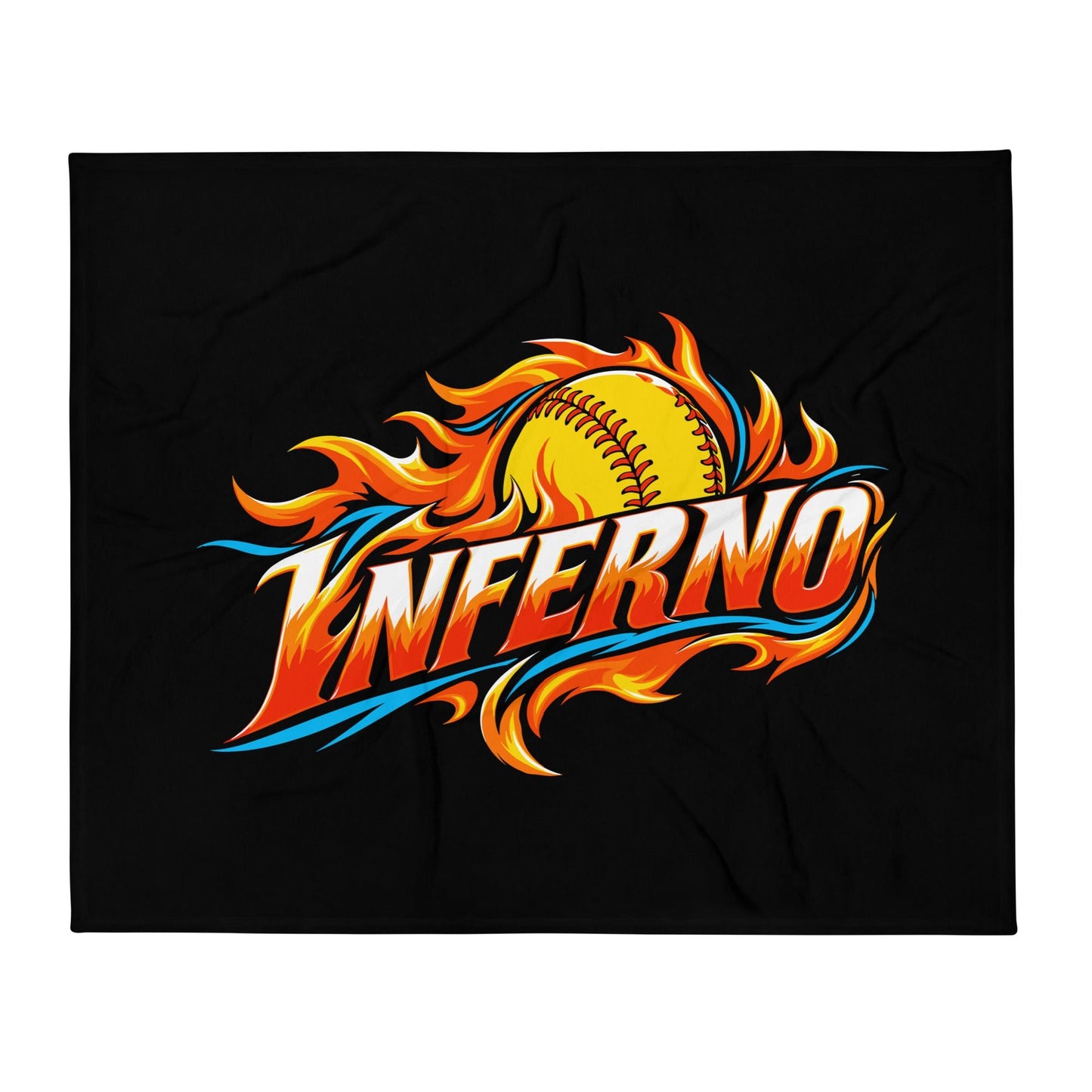 Throw Blanket | Treasure Coast Inferno | Crest Logo