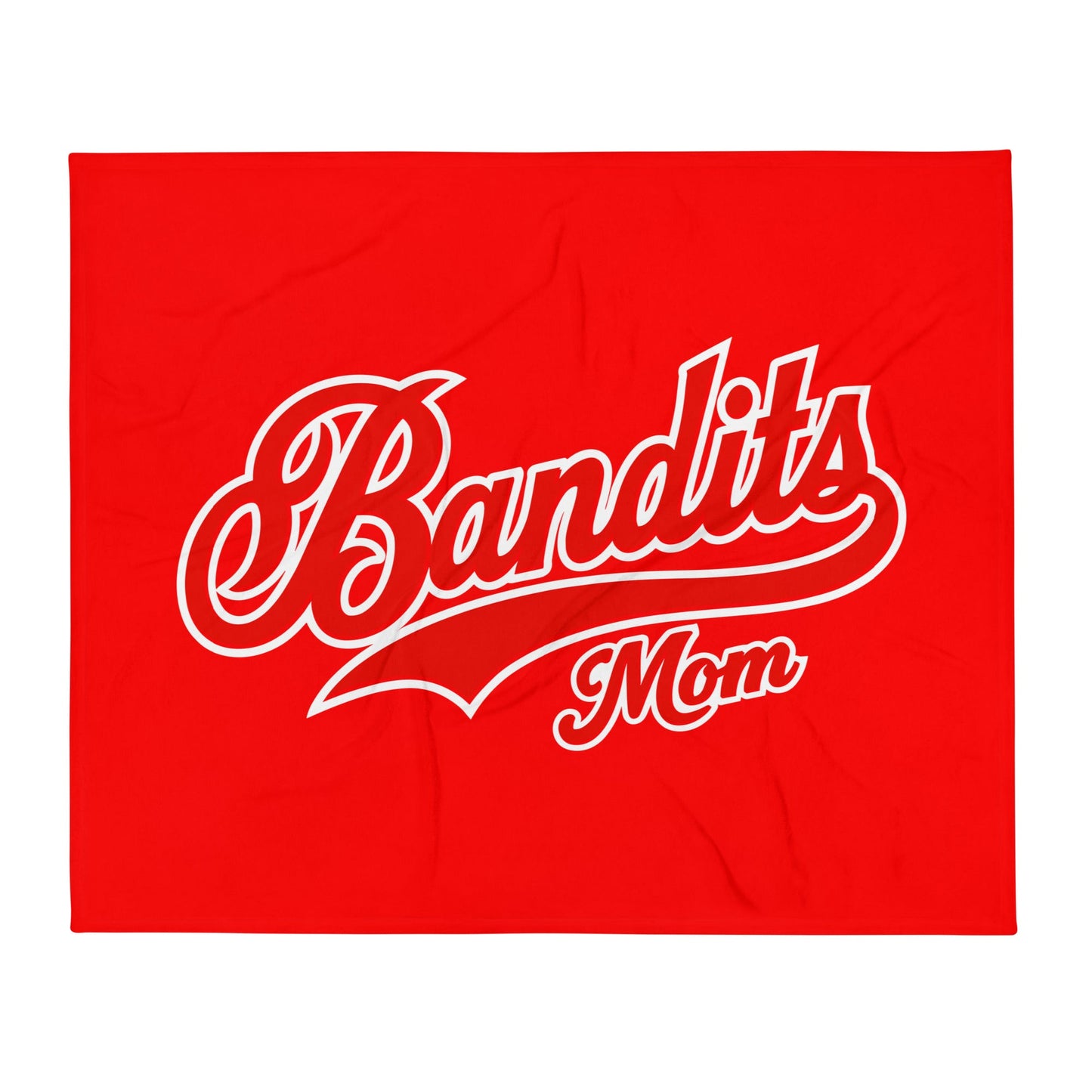 Throw Blanket | Tri - City Baseball | Bandits Mpm Logo