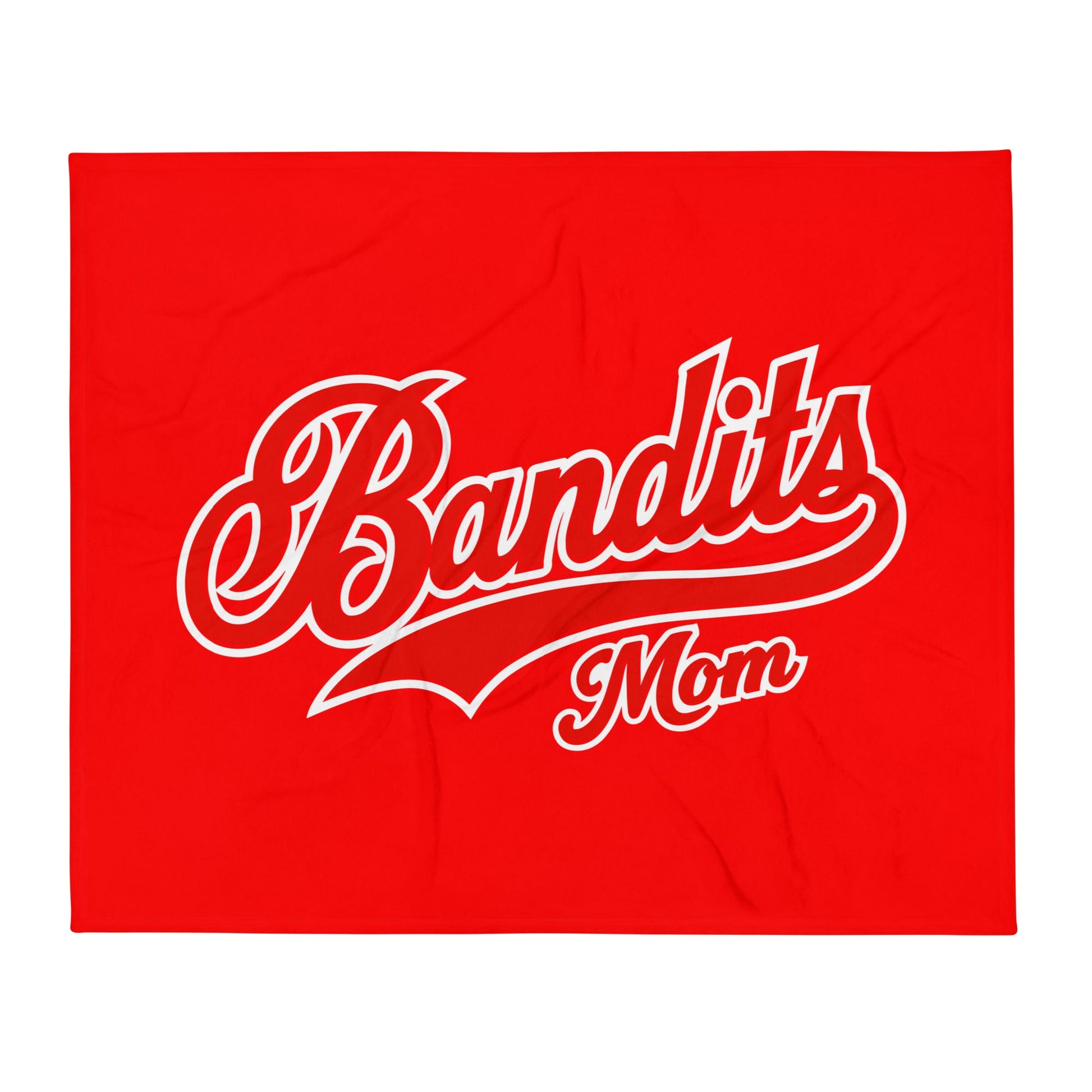 Throw Blanket | Tri - City Baseball | Bandits Mpm Logo