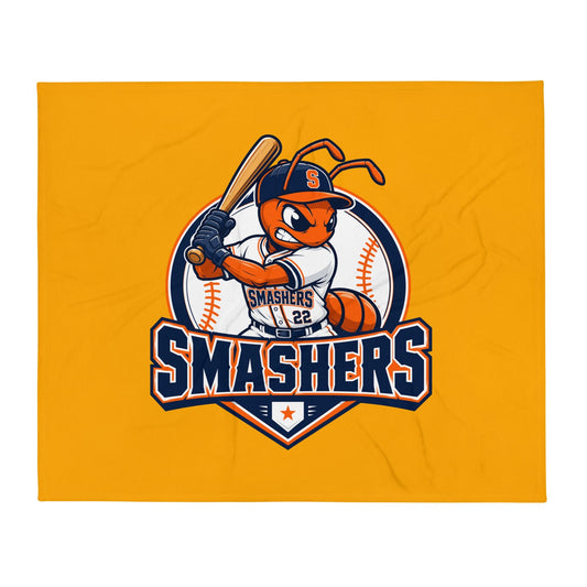 Throw Blanket | Tx Smashers | Emblem Logo