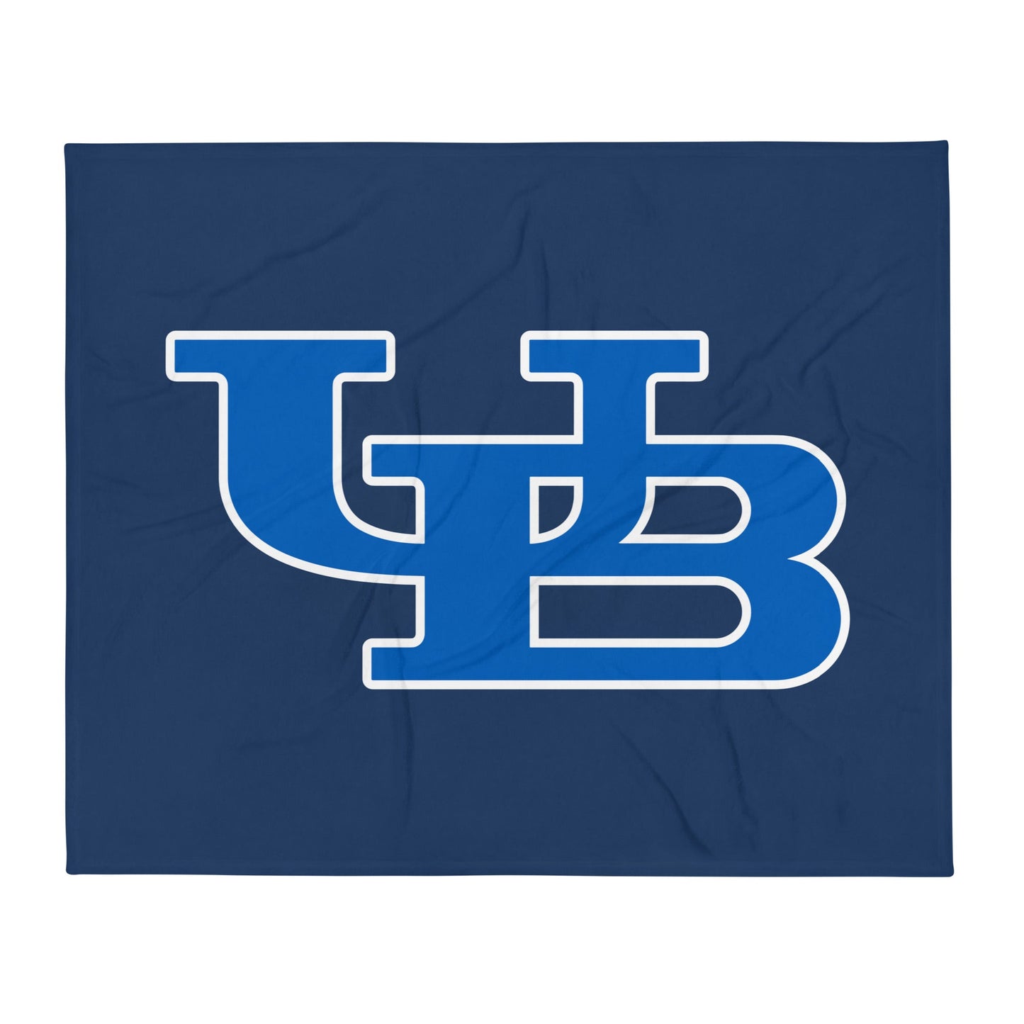 Throw Blanket | UB Womens Club Basketball | Interlock Logo