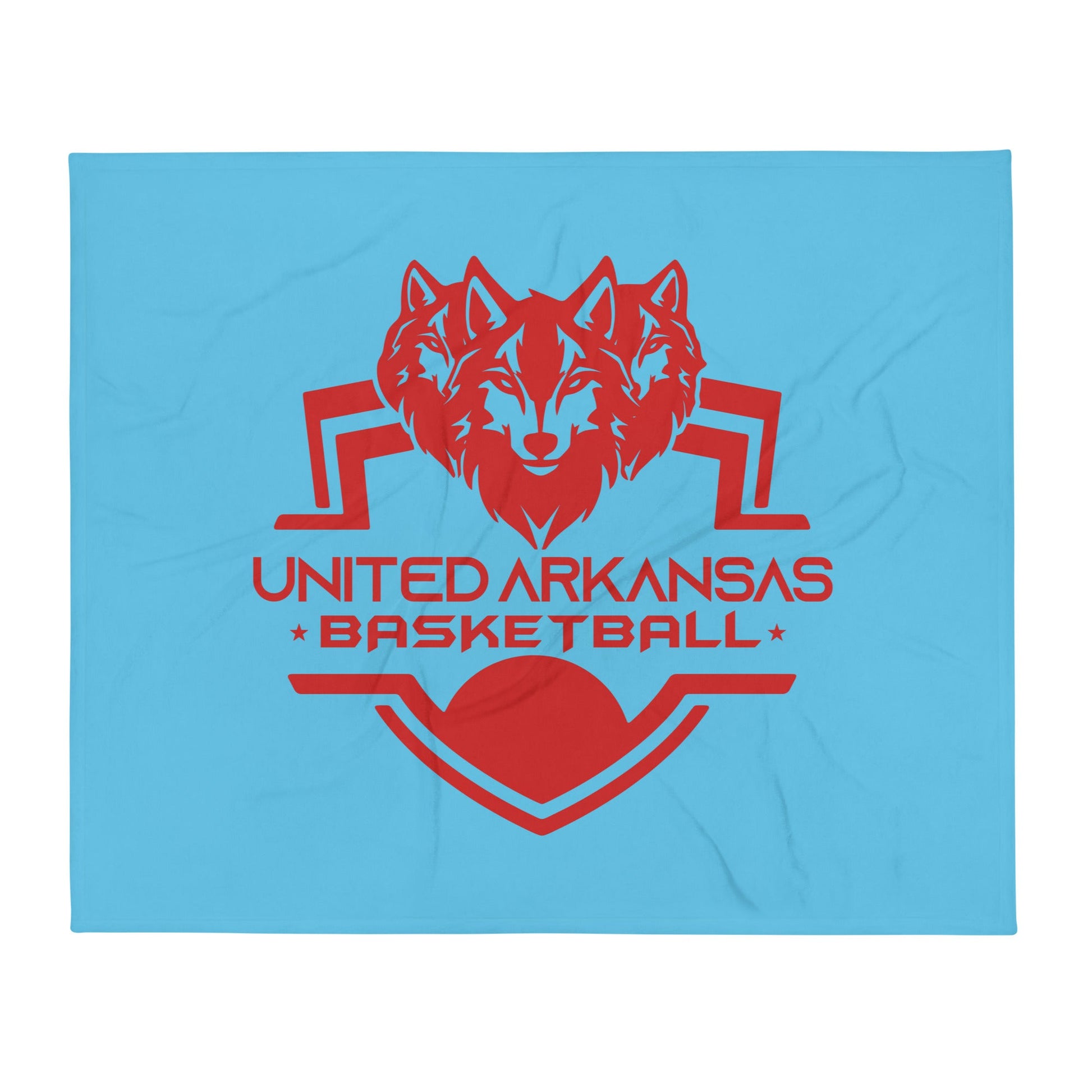 Throw Blanket | United Arkansas Basketball | Alt Logo