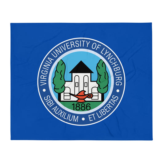Throw Blanket | University Of Virginia Lynhberg | Badge Logo