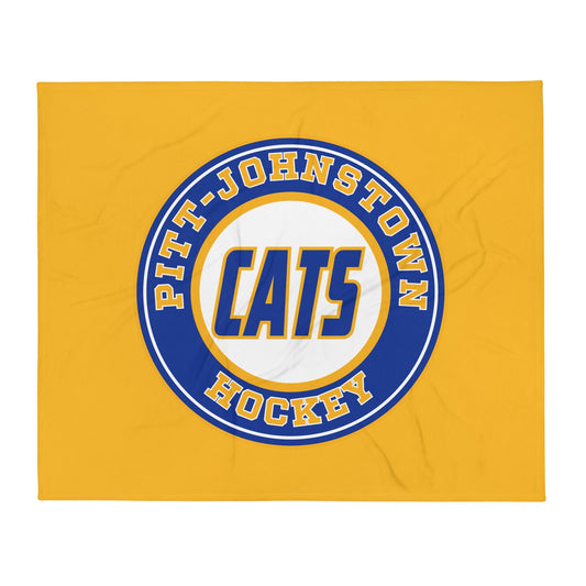 Throw Blanket | UPJ Hockey | Badge Logo