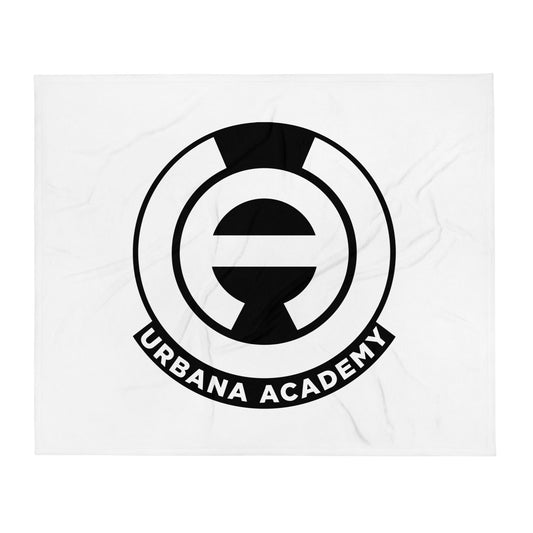 Throw Blanket | Urbana academy | Badge Logo