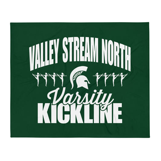 Throw Blanket | Valley Stream North Kickline | Alt Logo