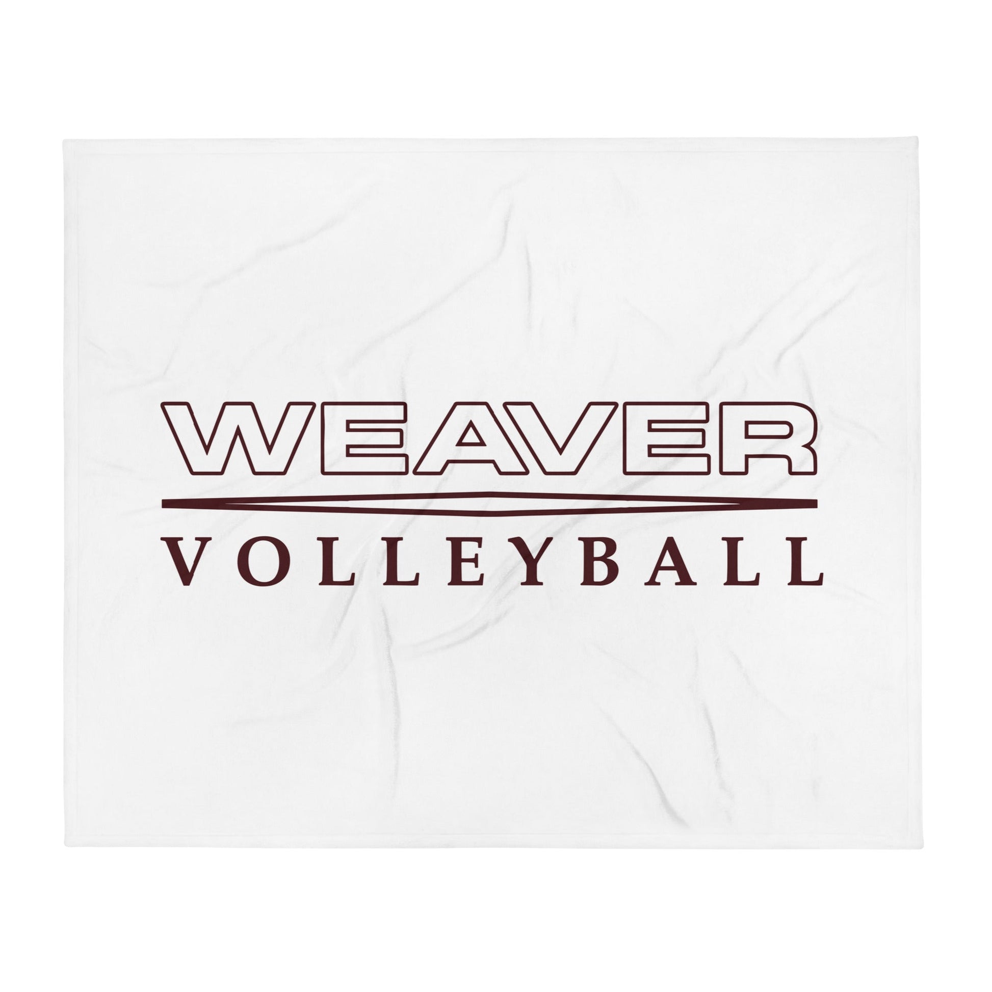 Throw Blanket | Weaver High School | Classic Court Mark Logo