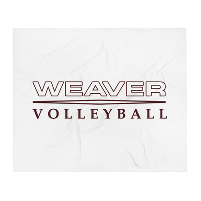 Throw Blanket | Weaver High School | Classic Court Mark Logo