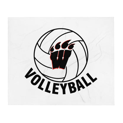 Throw Blanket | Weaver High School | Vanguard Volley Logo