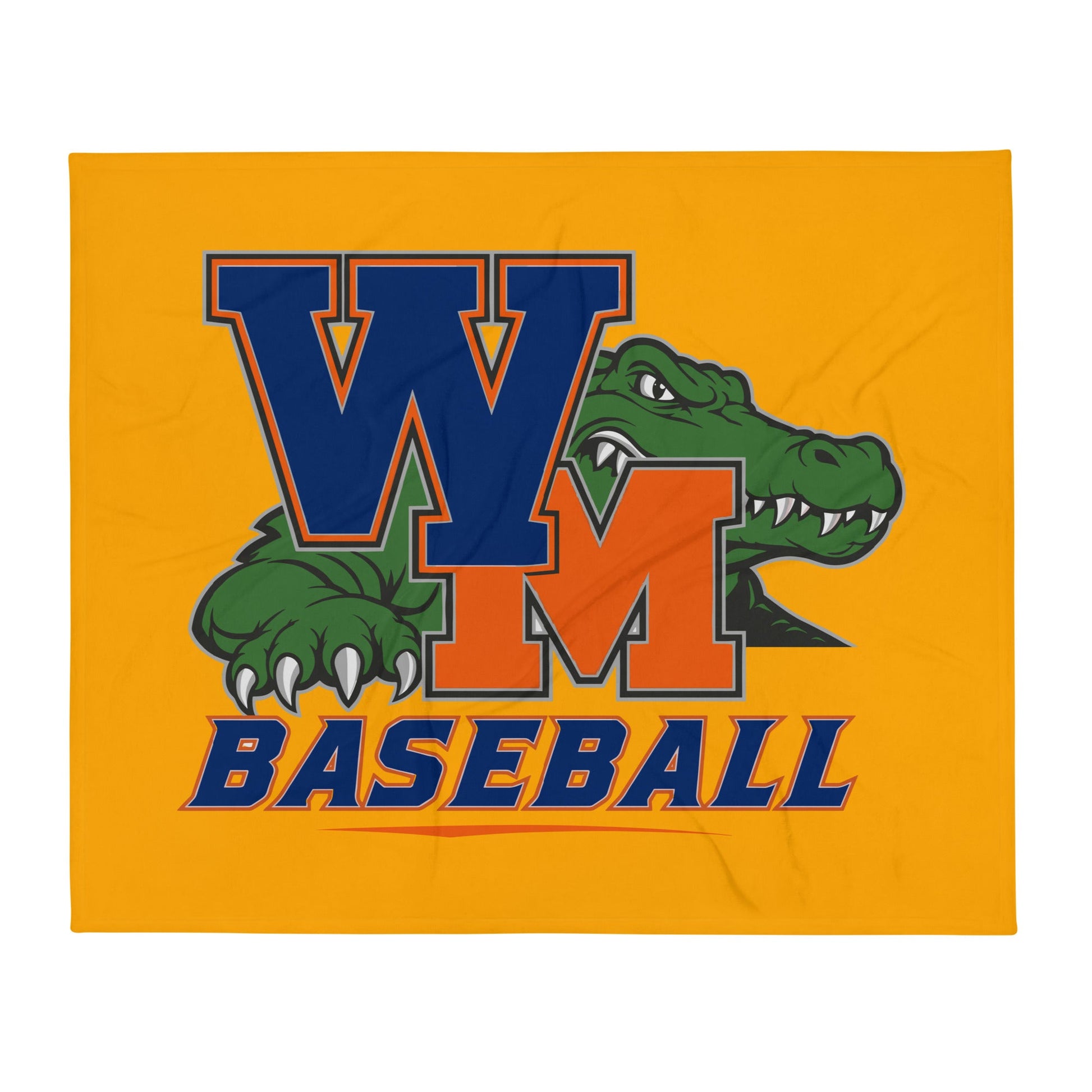Throw Blanket | West Memphis Community Christian College Gators | Athletics Logo
