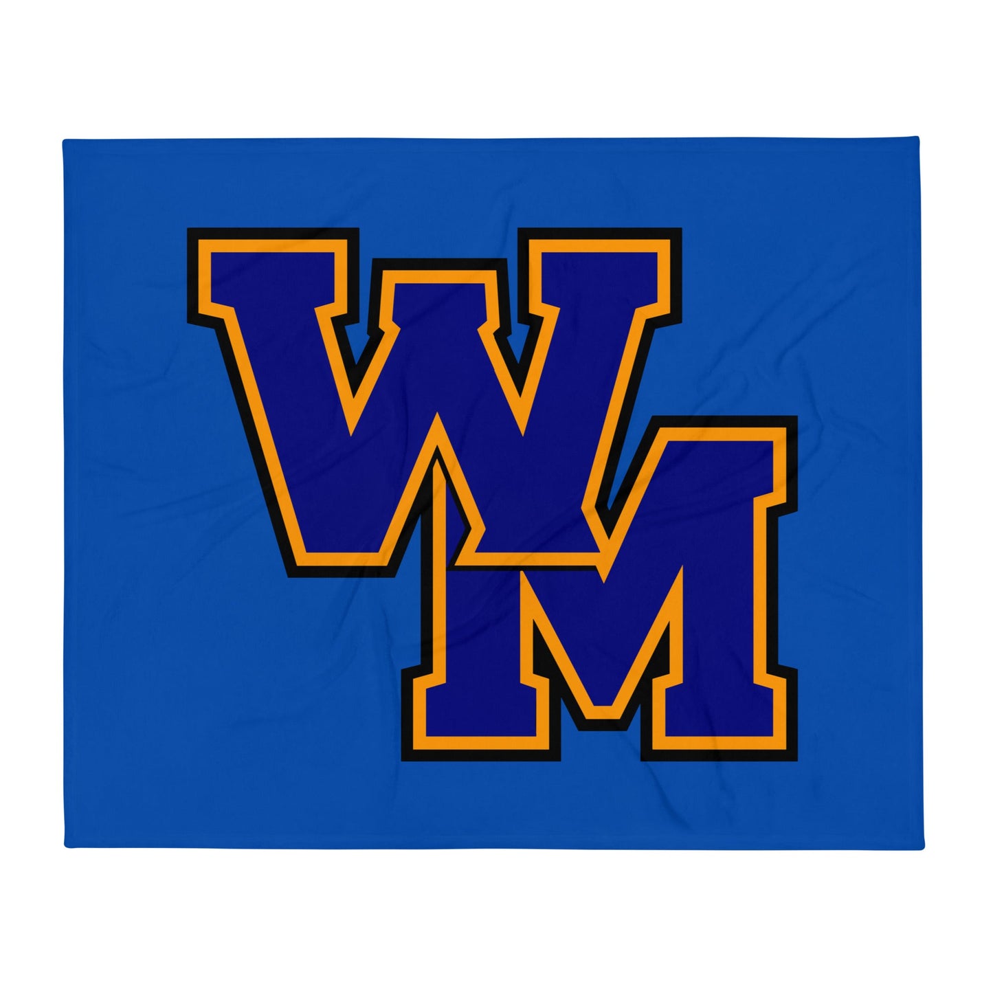Throw Blanket | West Memphis Community Christian College Gators | WM-Mark Logo
