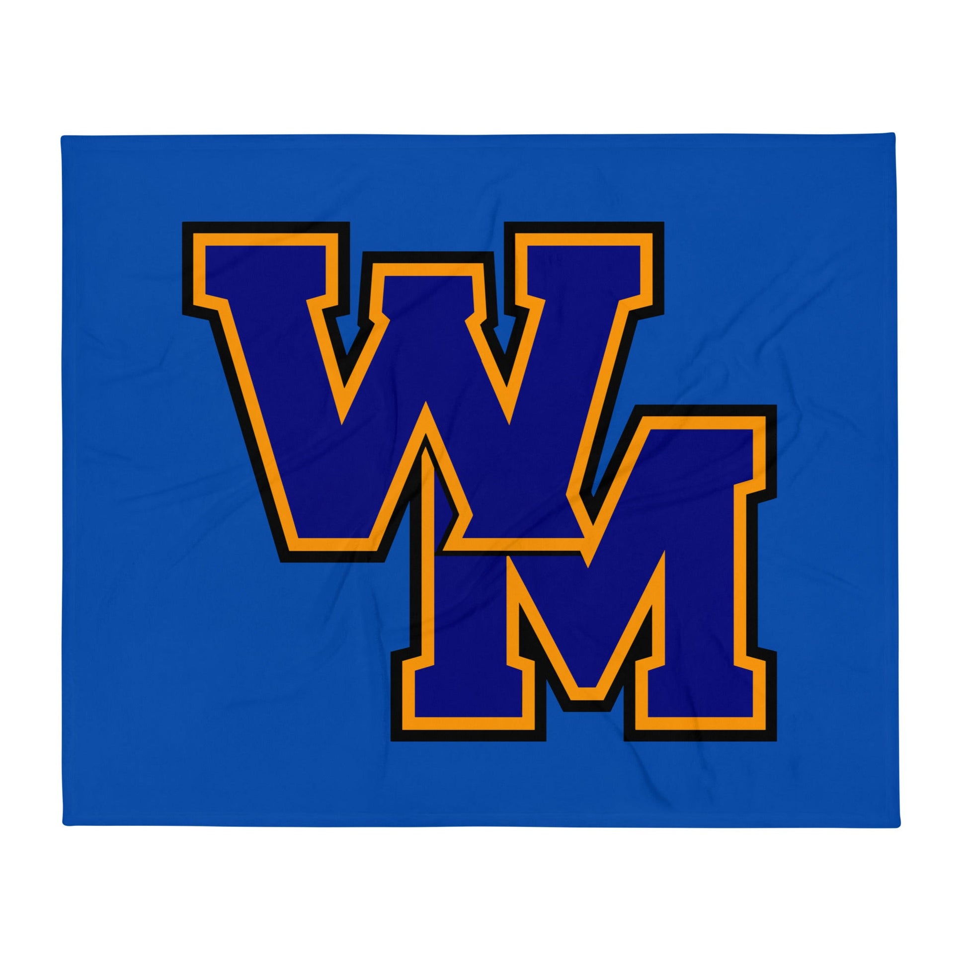 Throw Blanket | West Memphis Community Christian College Gators | WM-Mark Logo
