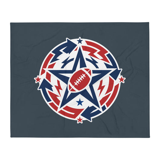 Throw Blanket | West Mound Stars | Apex Logo
