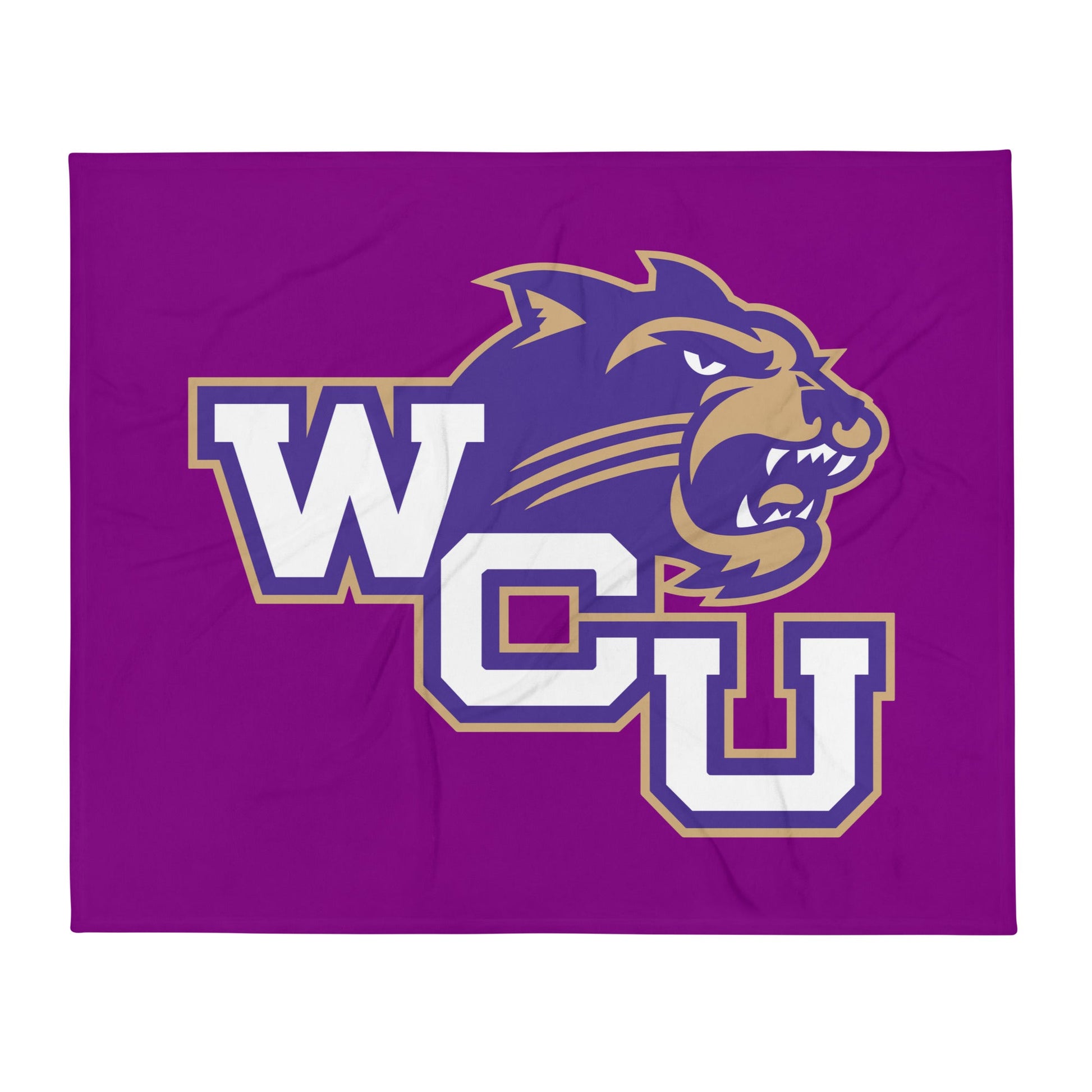 Throw Blanket | Western Carolina Ultimate | Battle Athletics Logo
