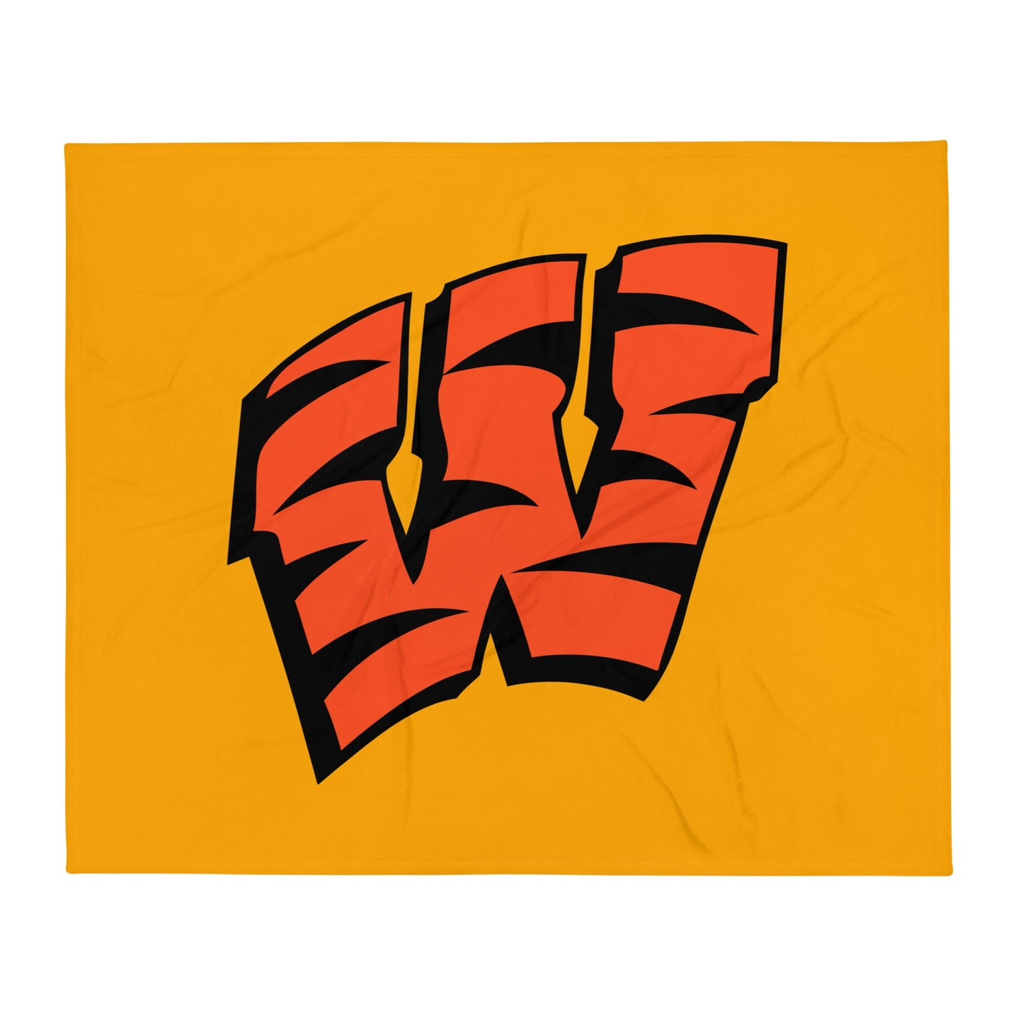 Throw Blanket | Woodlake Boys Basketball | W Crest Logo