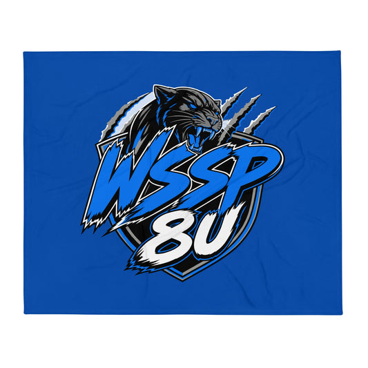 Throw Blanket | WSSP | Panther Strike Logo