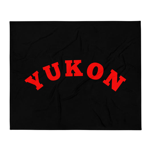 Throw Blanket | Yukon Student Council | Script Logo