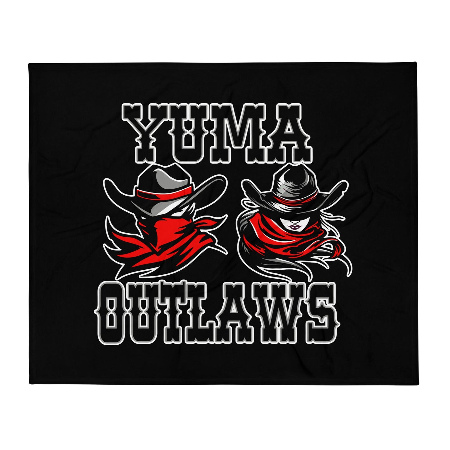 Throw Blanket | Yuma Outlaws Lady Basketball