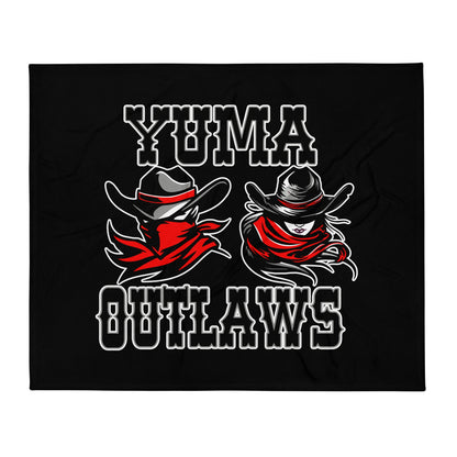 Throw Blanket | Yuma Outlaws Lady Basketball
