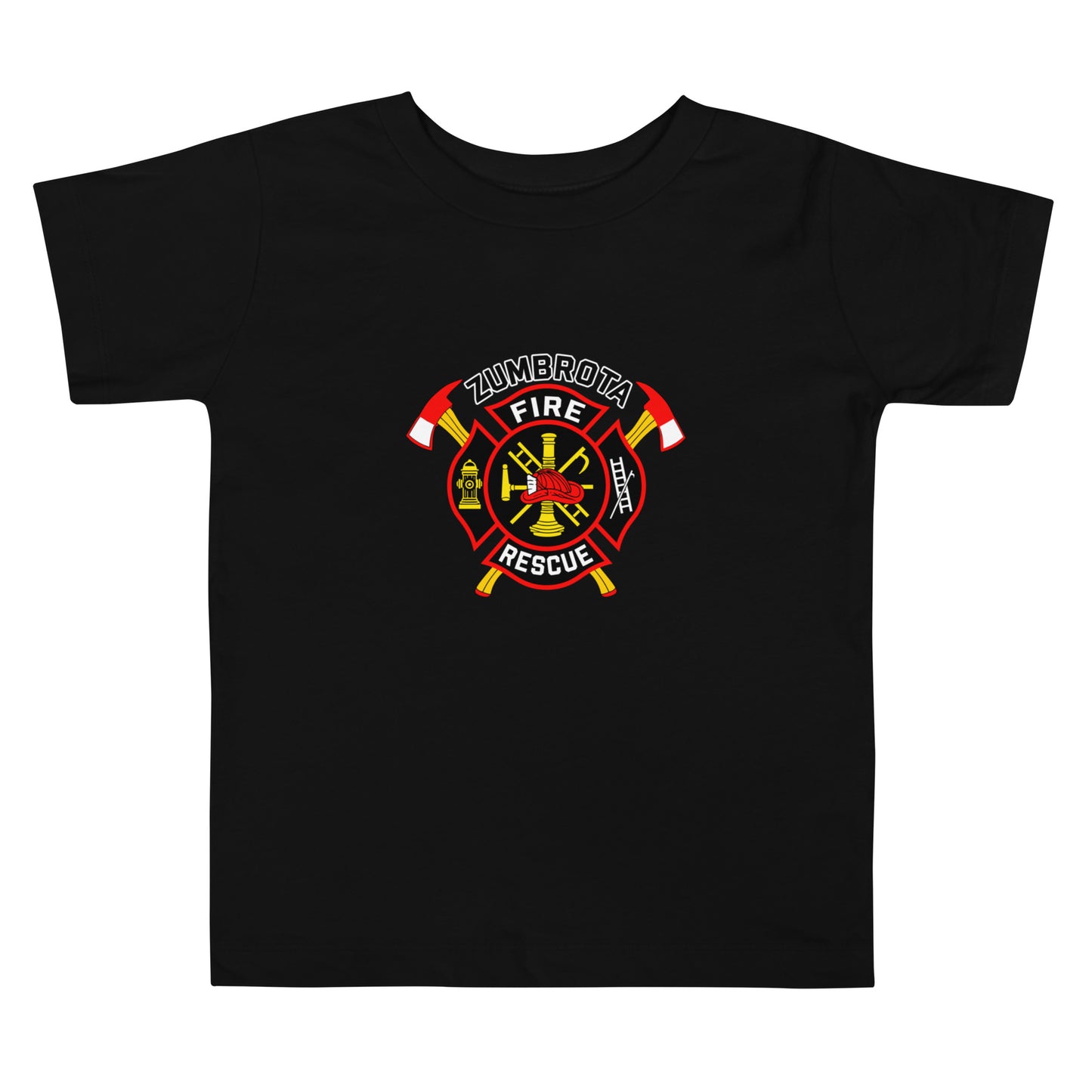 Performance | Toddler T-Shirt | Zumbrota Fire Department | Vanguard Logo