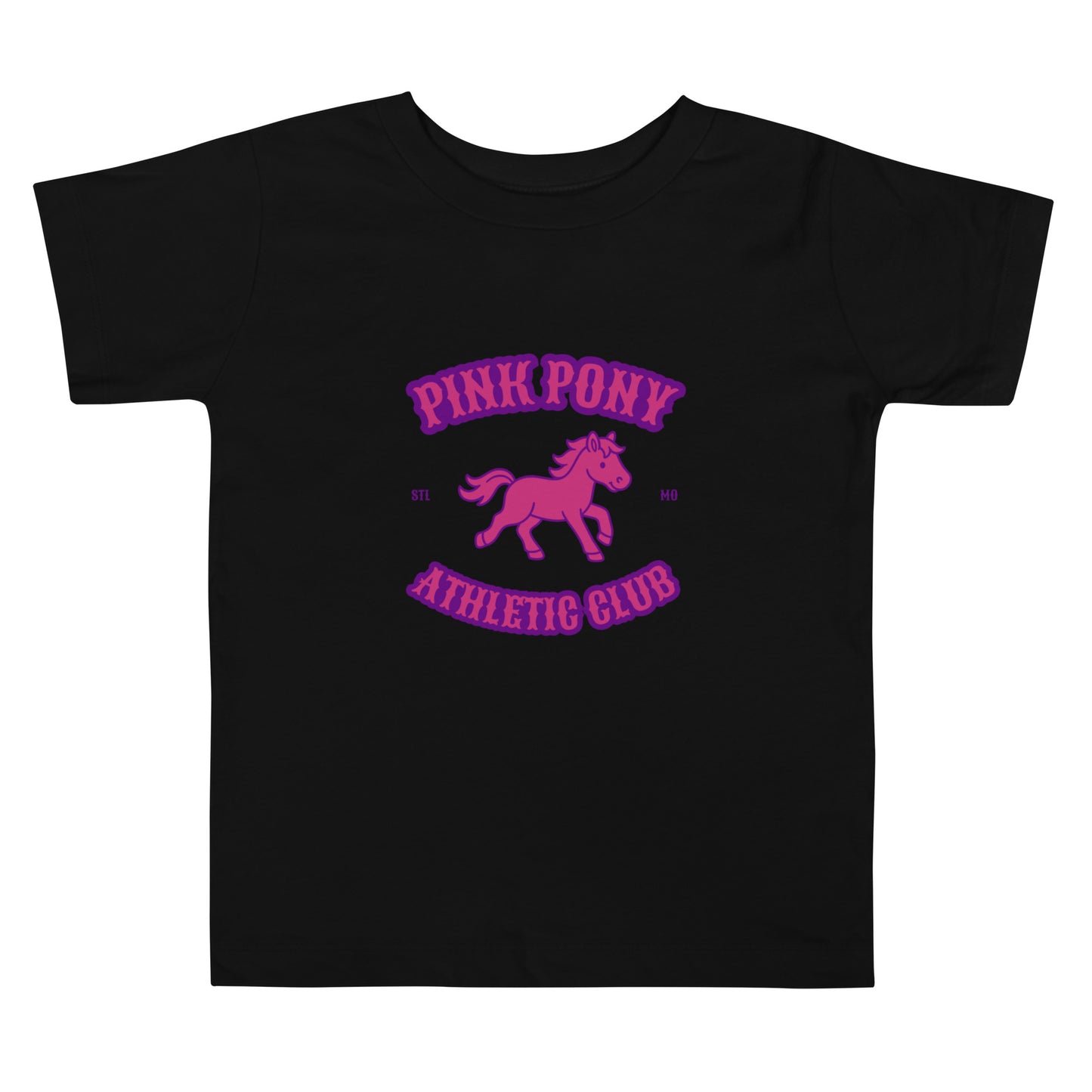 Performance | Toddler T-Shirt | Pink Pony Athletic Club | Crest Logo