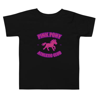 Performance | Toddler T-Shirt | Pink Pony Athletic Club | Crest Logo