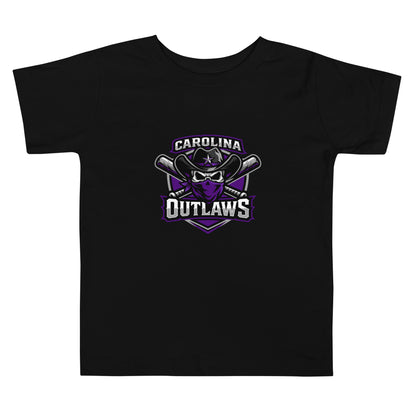 Performance | Toddler T-Shirt | Carolina Outlaws Baseball | Shield Logo