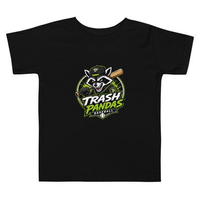 Performance | Toddler T-Shirt | Trash Pandas Baseball Organization | Mascot Logo