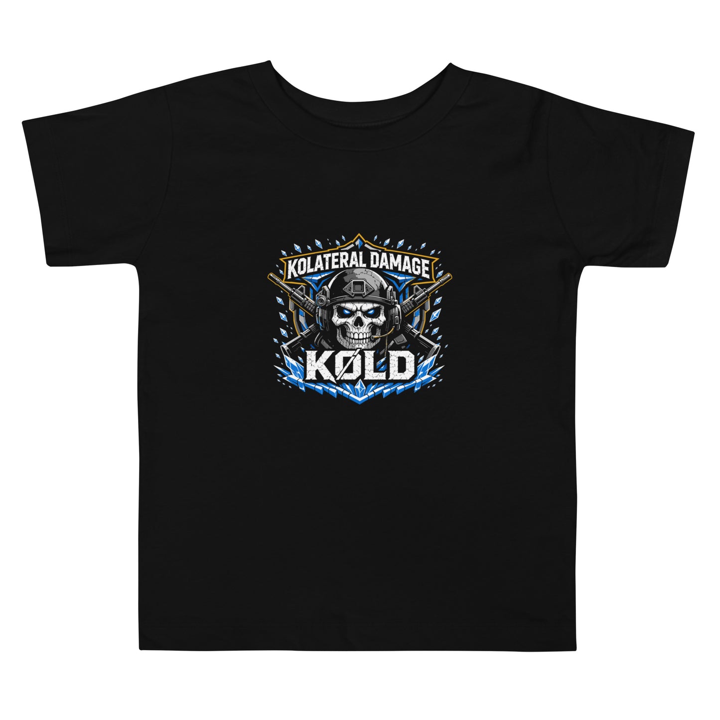 Performance | Toddler T-Shirt | Kolateral Damage E-Sports | Emblem Logo