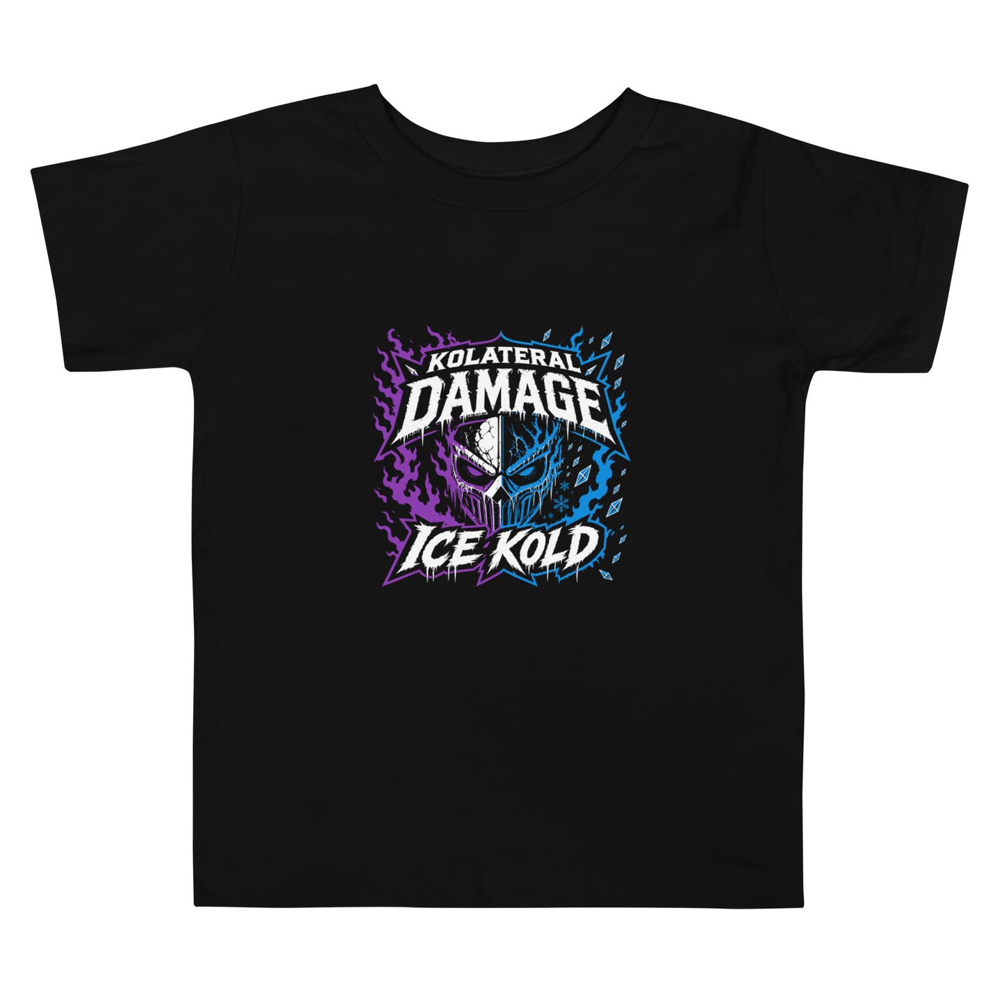 Performance | Toddler T-Shirt | Kolateral Damage E-Sports | Ice Kold Crest Logo