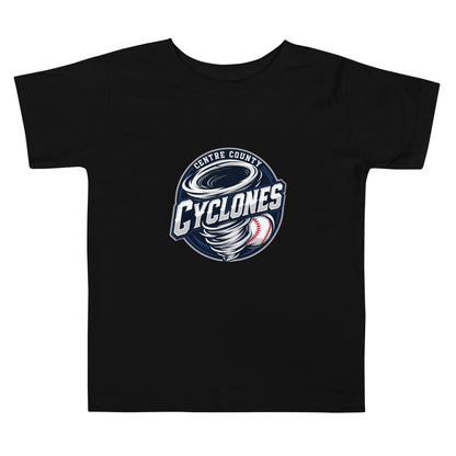 Performance | Toddler T-Shirt | Centre County Cyclones | Badge Logo
