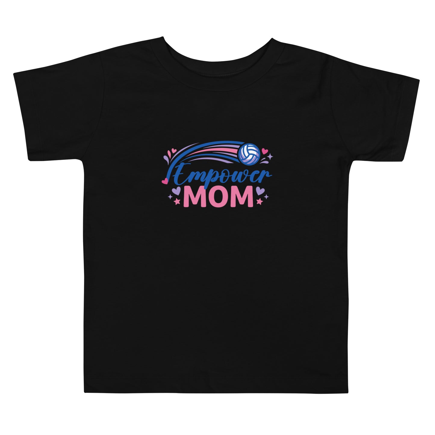 Performance | Toddler T-Shirt | Empower Volleyball Club | Mom Crest Logo