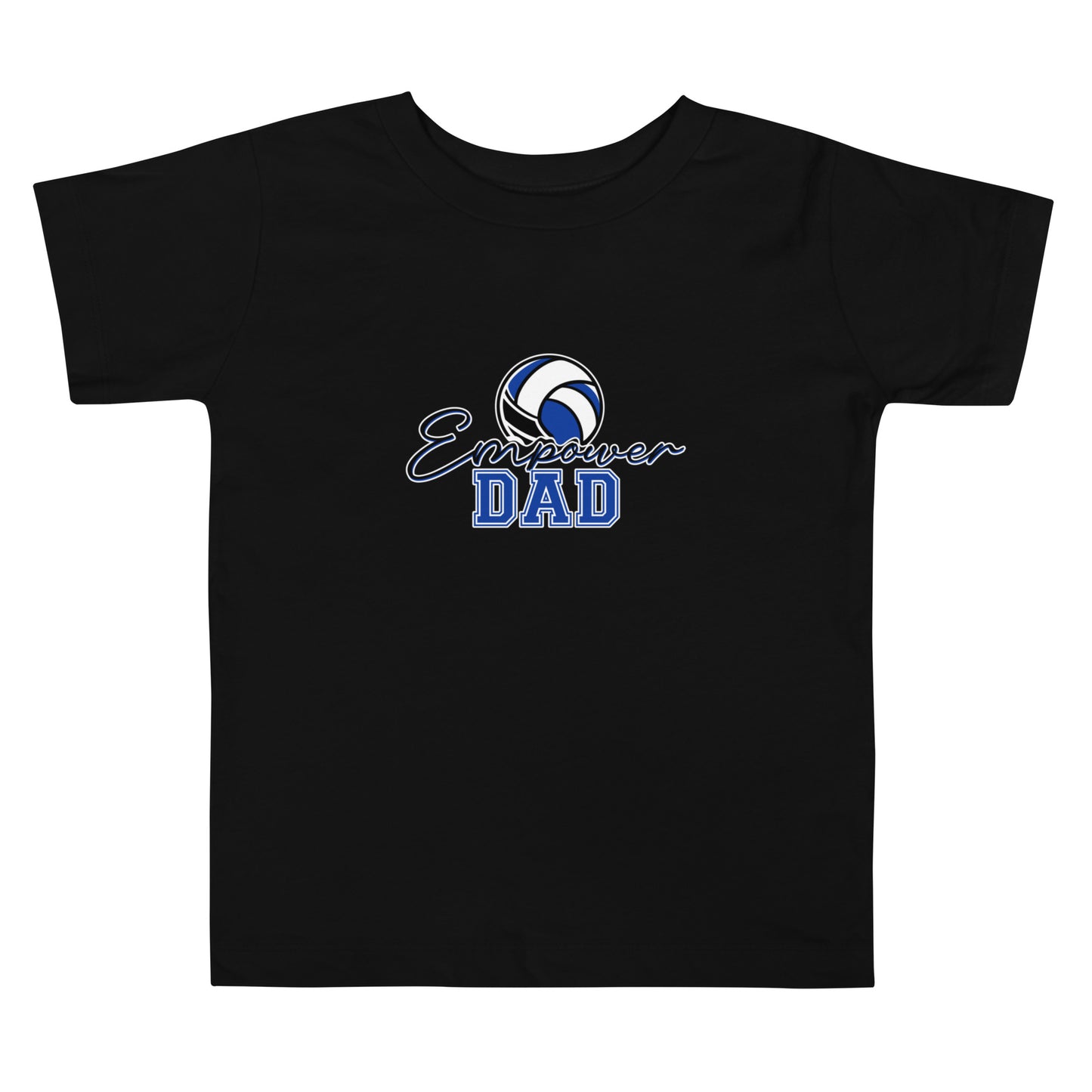 Performance | Toddler T-Shirt | Empower Volleyball Club | Dad Crest Logo