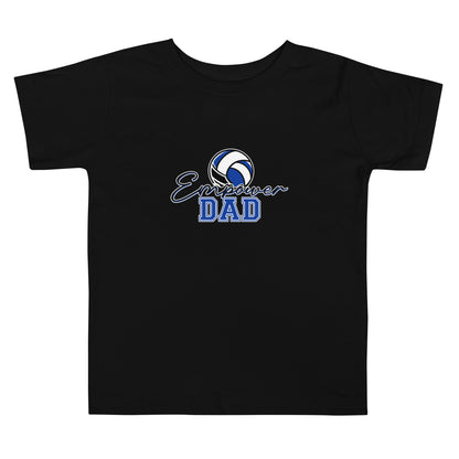 Performance | Toddler T-Shirt | Empower Volleyball Club | Dad Crest Logo