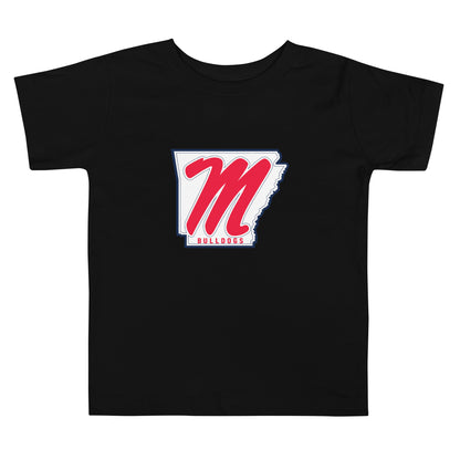 Performance | Toddler T-Shirt | Maumelle Bulldogs 2035 | Emblem Logo
