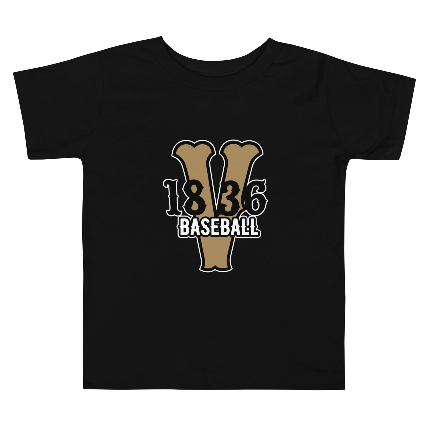 Performance | Toddler T-Shirt | 1836 Volunteers Baseball | Crest Logo