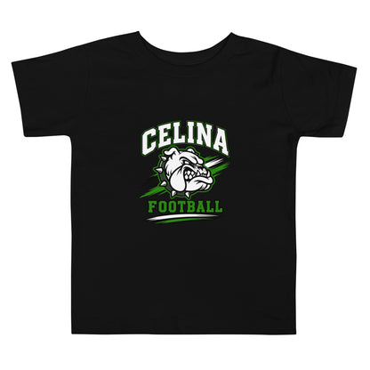 Performance | Toddler T-Shirt | Celina Black Football | Emblem Logo