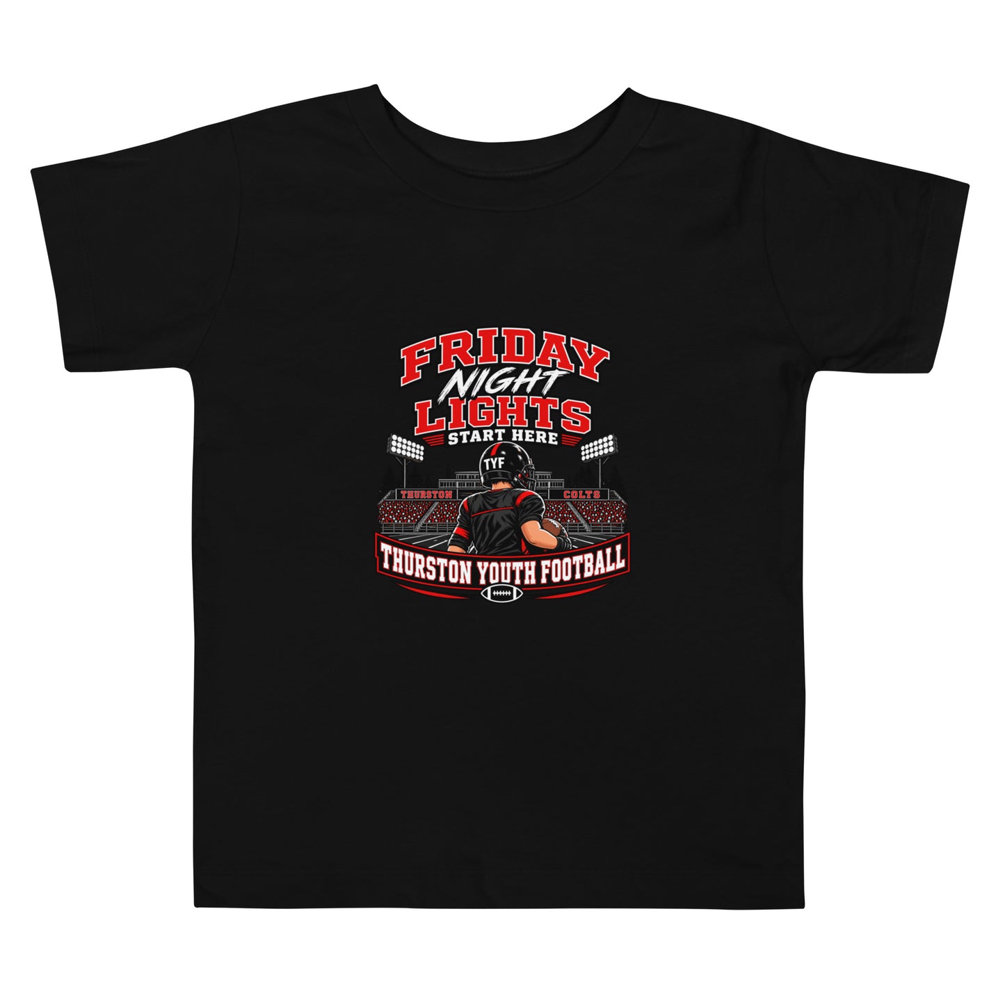 Performance | Toddler T-Shirt | Thurston Youth Football | Vanguard Logo