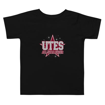 Performance | Toddler T-Shirt | Utes Allstar Cheer | Crest Logo