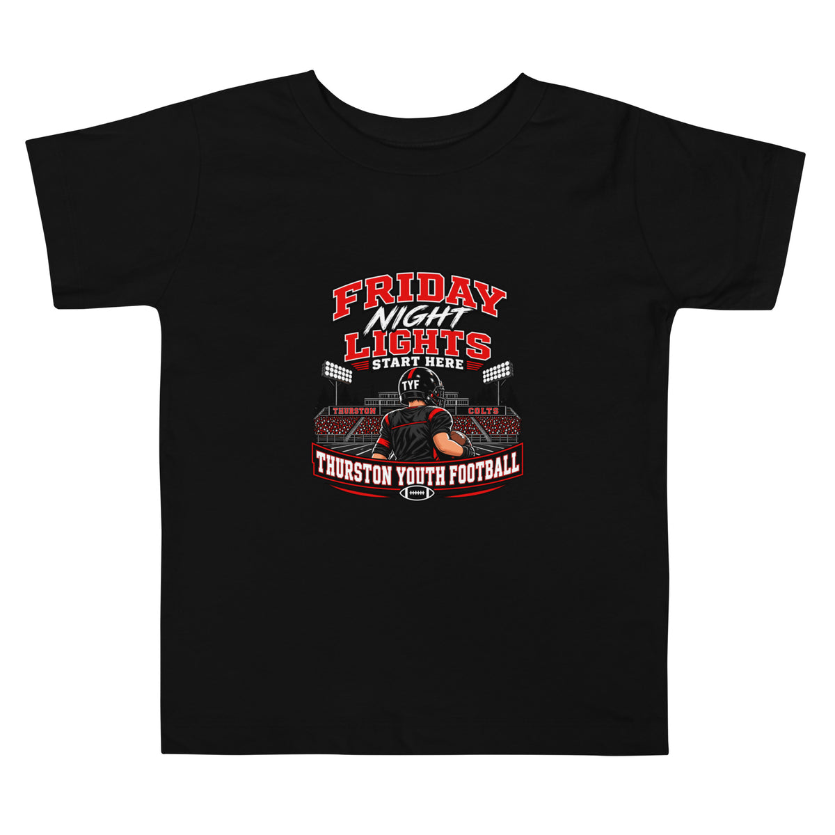 Performance | Toddler T-Shirt | Thurston Youth Football | Vanguard Logo