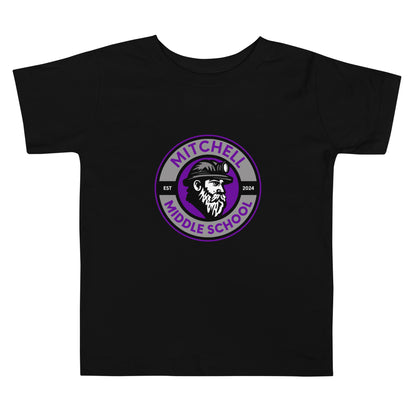 Performance | Toddler T-Shirt | Mitchell Middle School Softball | Badge Logo