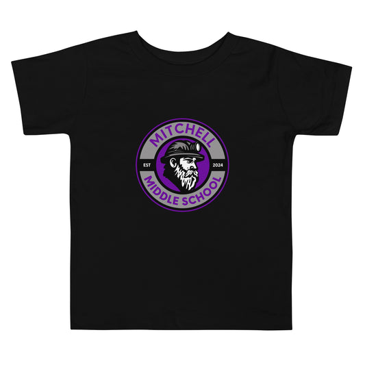 Performance | Toddler T-Shirt | Mitchell Middle School Softball | Badge Logo