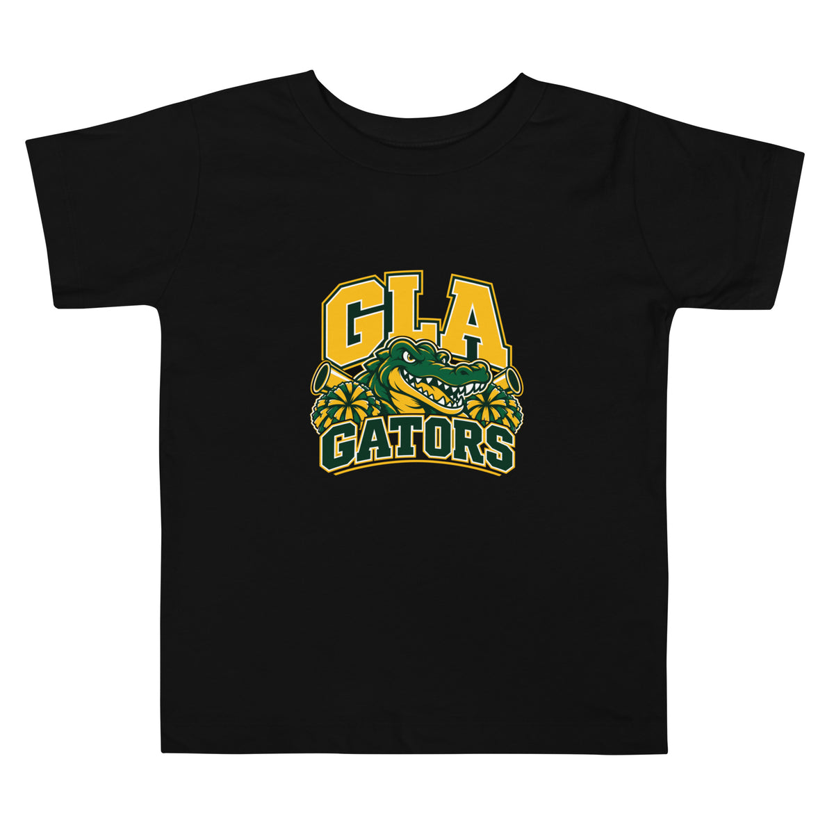 Performance | Toddler T-Shirt | GLA Gators Cheer Team | Emblem Logo