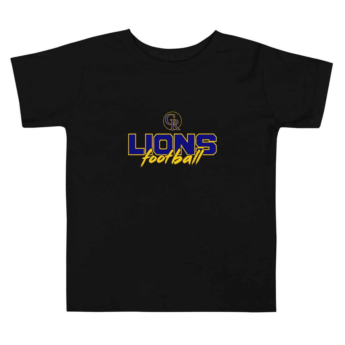 Performance | Toddler T-Shirt | Chestnut Ridge Lions Football | Vanguard Logo