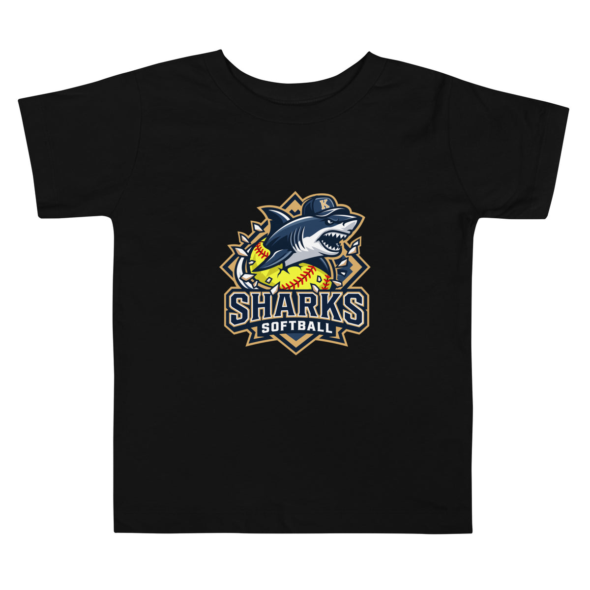 Performance | Toddler T-Shirt | Sharks Diamond Sports | Crest Logo