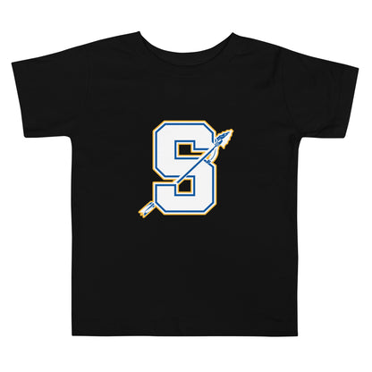 Performance | Toddler T-Shirt | Senatobia Warriors Baseball | Crest Logo