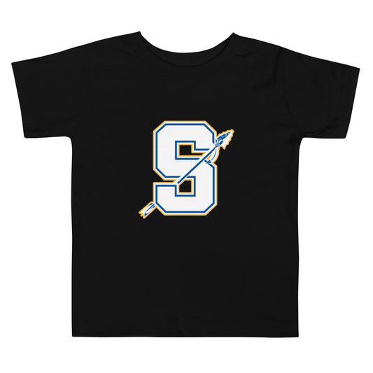 Performance | Toddler T-Shirt | Senatobia Warriors Baseball | Crest Logo