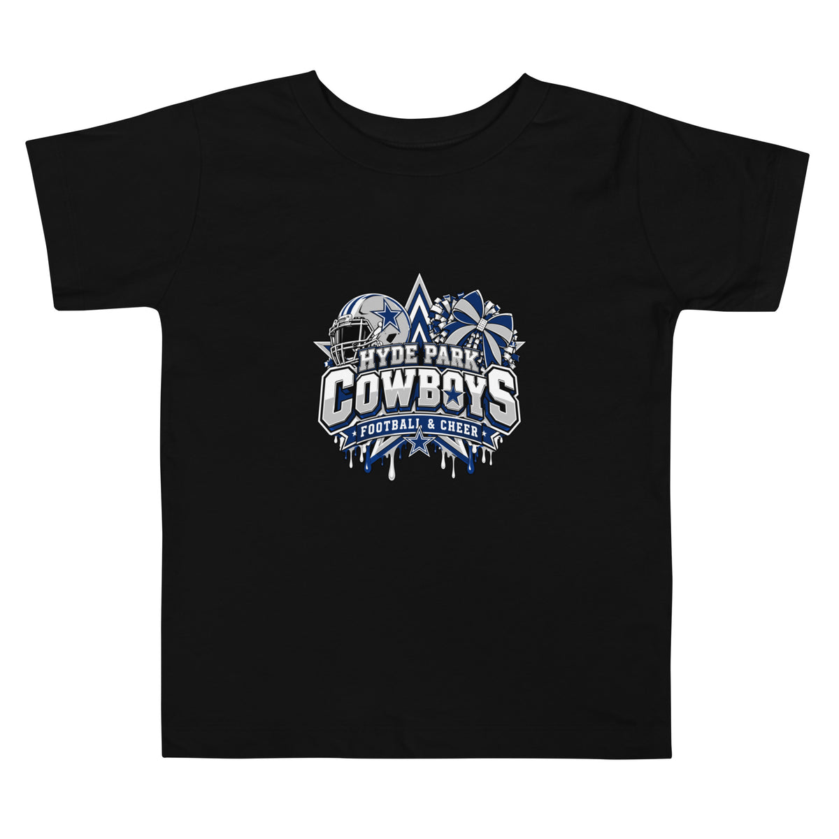Performance | Toddler T-Shirt | Hyde Park Cowboys | Crest Logo