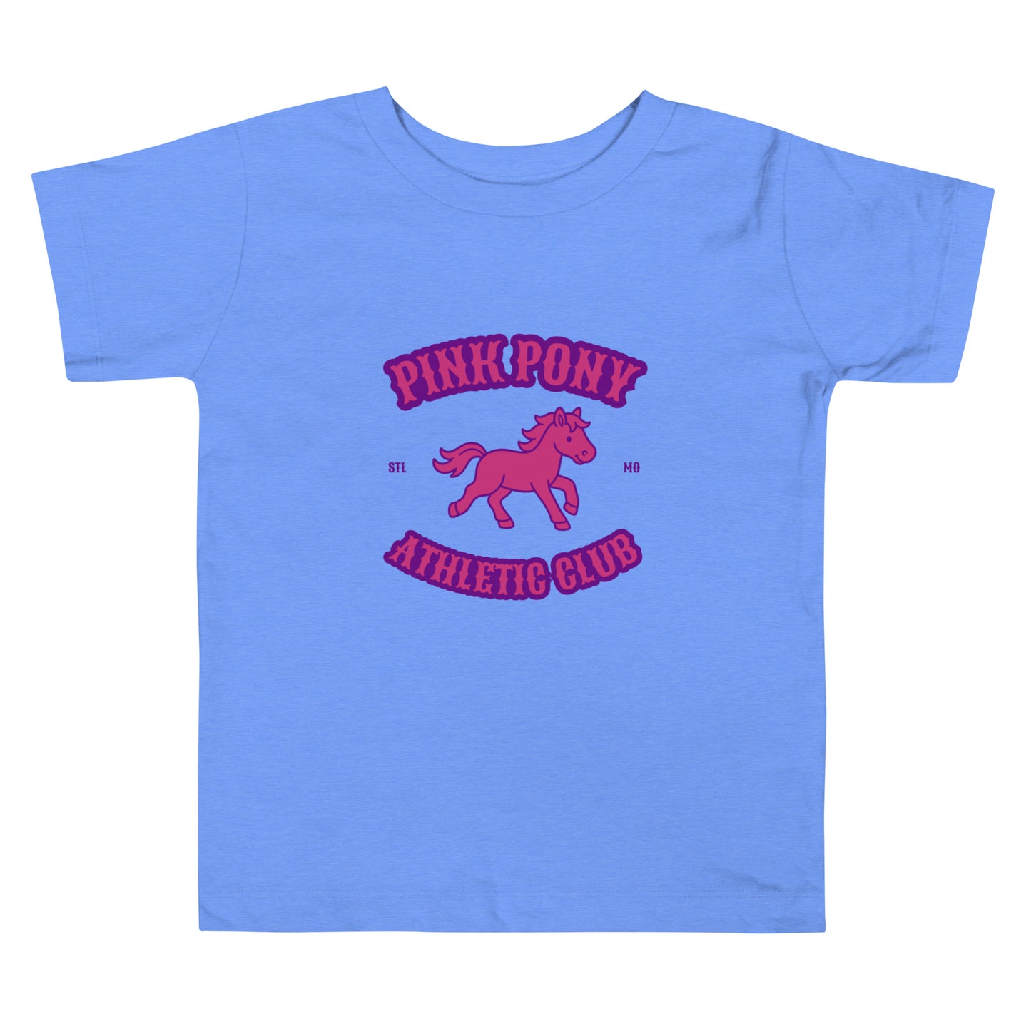 Performance | Toddler T-Shirt | Pink Pony Athletic Club | Crest Logo